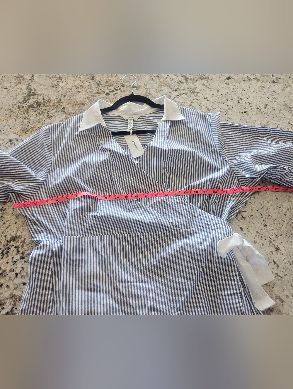 Spanx Stretch Wrap Shirtdress - Picture 9 of 16